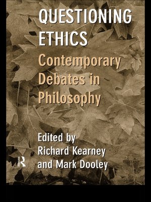 cover image of Questioning Ethics